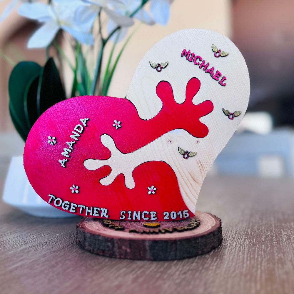 Interlock Heart for Couples