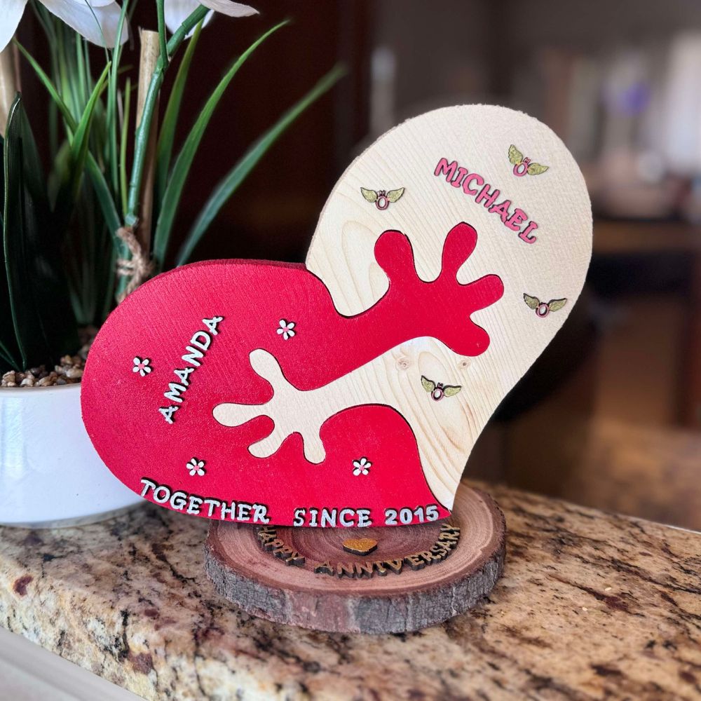 Interlock Heart for Couples