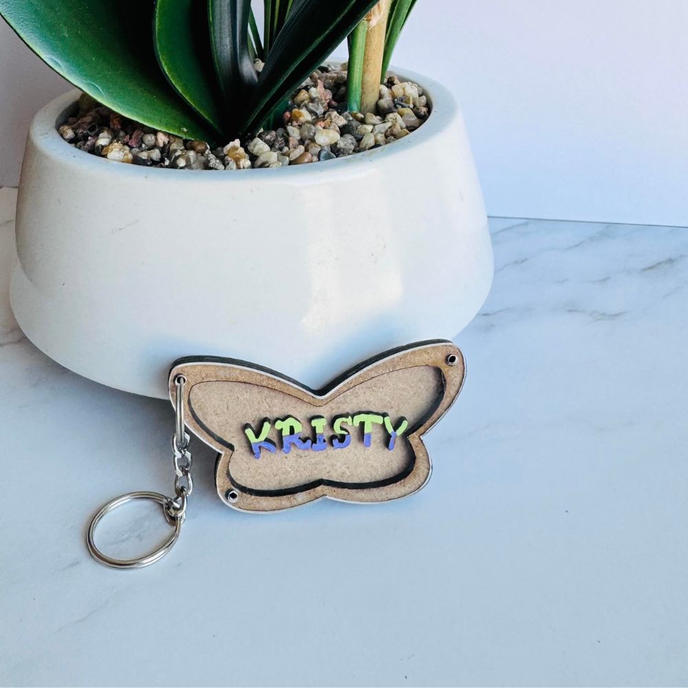 Butterfly Keychain