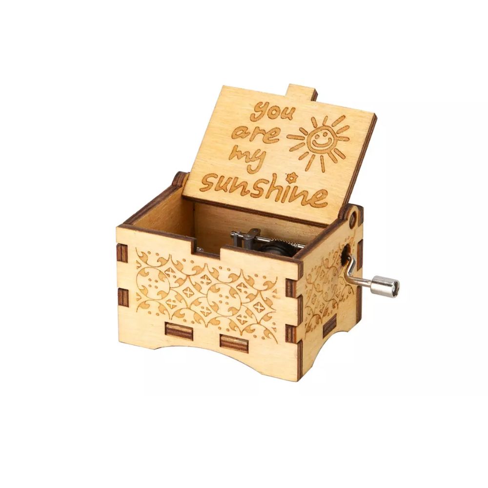 You're my Sunshine Wooden Music Box
