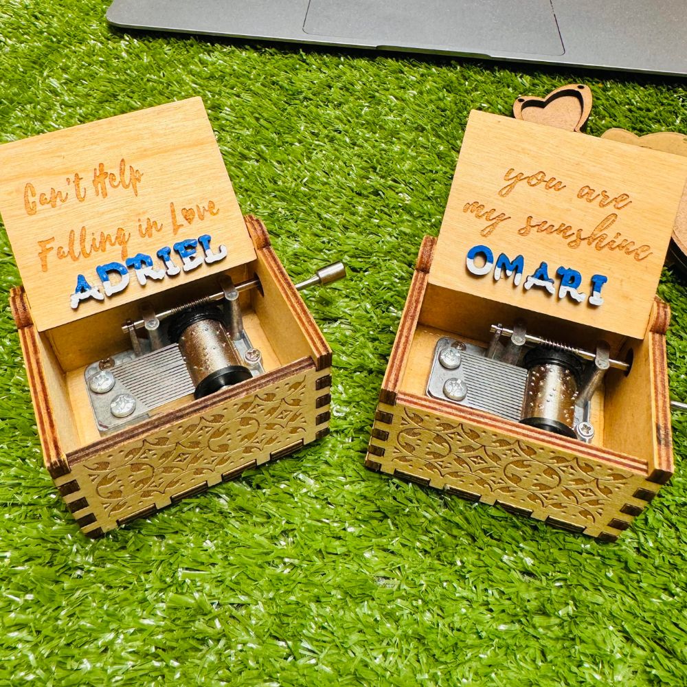 You're my Sunshine Wooden Music Box